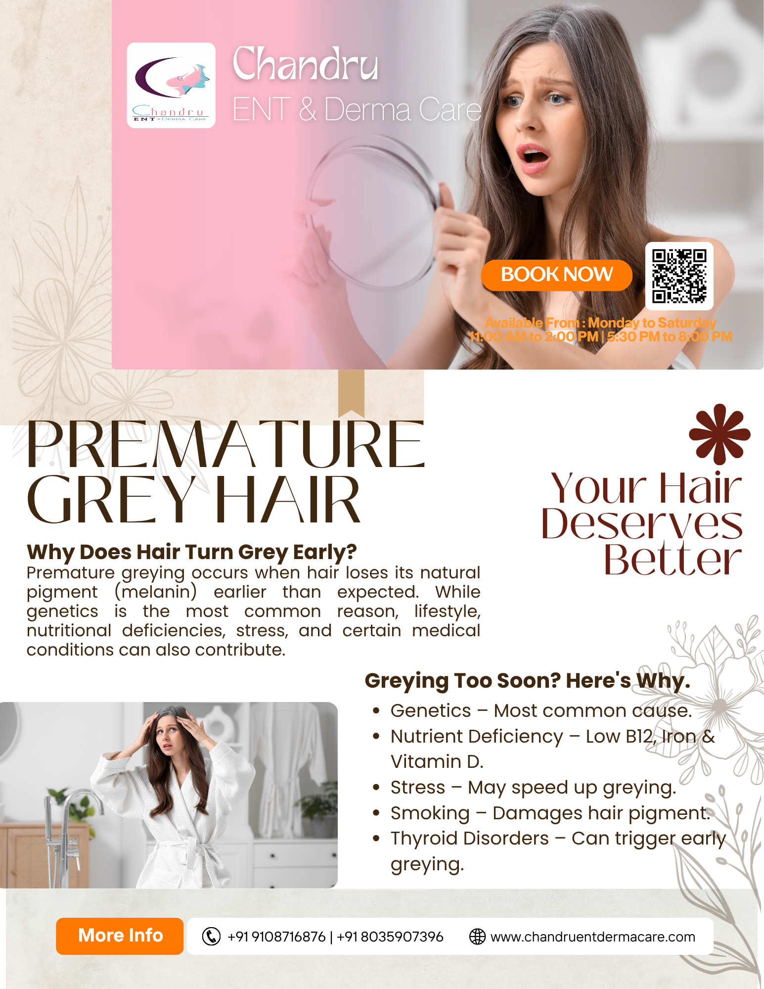 Premature Grey Hair: Causes, Diagnosis & Treatment
