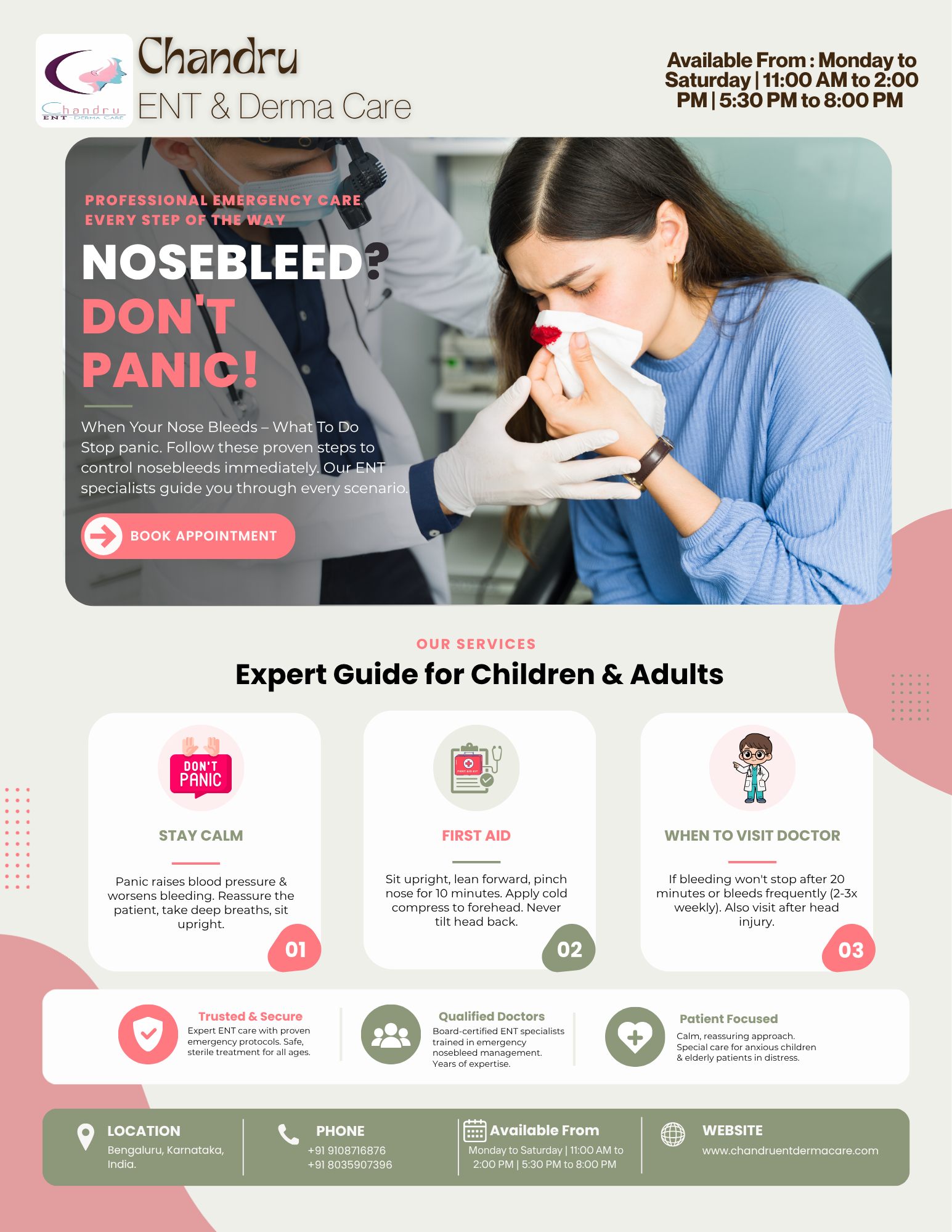 Nosebleed First Aid